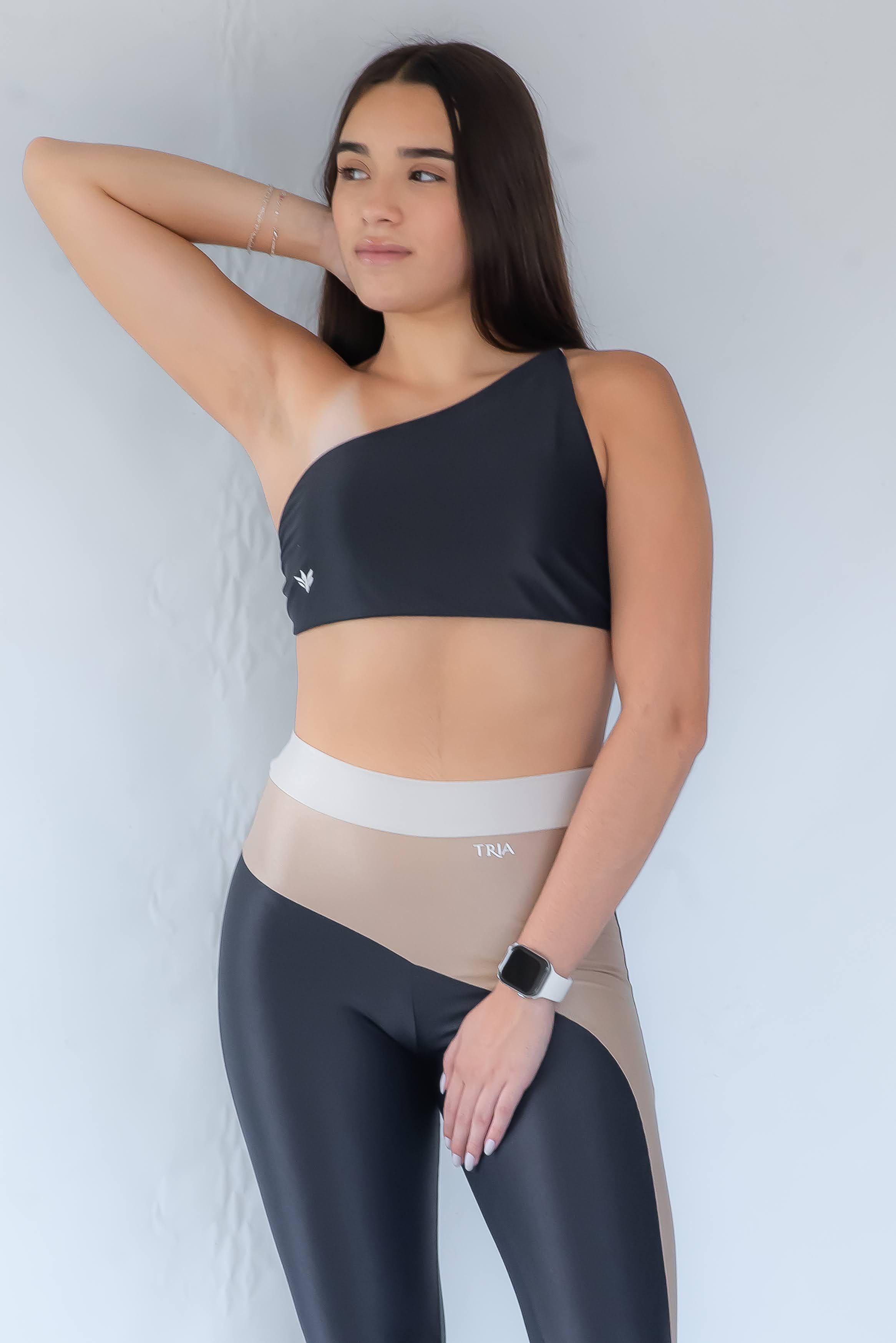 Conjunto preto top tiras - foto 3